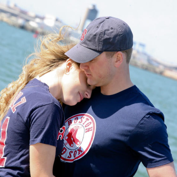 Red Sox Engagement Photos